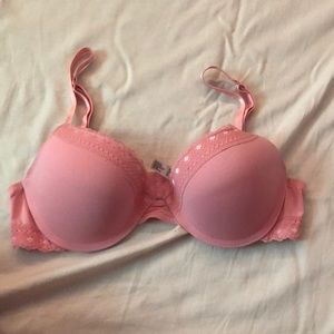Laura and Ashley pink bra